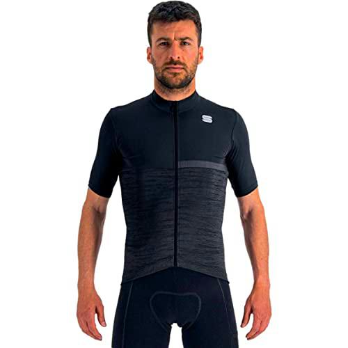 Sportful GIARA Jersey T-Shirt, Black, M para Hombre