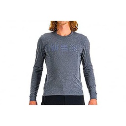 Sportful GIARA tee LS T-Shirt, Galaxy Blue, L para Hombre