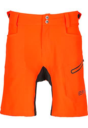 endurance Jamal Pantalones Cortos, 5070 Flame, Small para Hombre