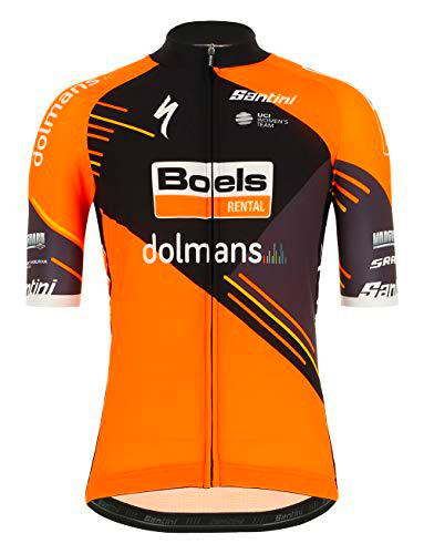 Santini Boels-Dolmans 2019 Camiseta de Manga Corta