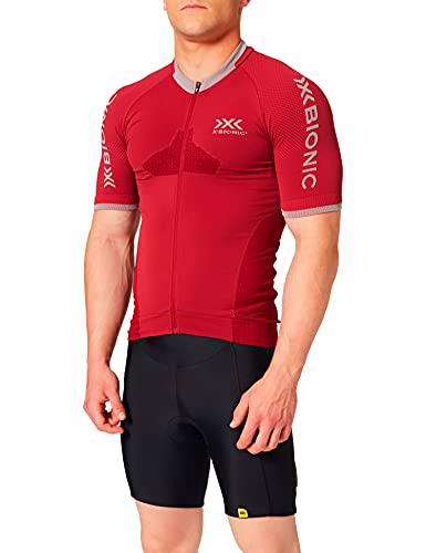 X-Bionic IN-BT00S19M Camiseta de Ciclismo de Manga Corta con Cremallera para Hombre