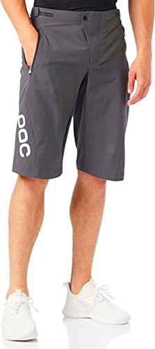 POC Essential Enduro Shorts, Sylvanite Grey, XS Men's