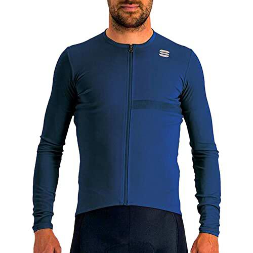 Sportful MATCHY LS Jersey Sweatshirt, Galaxy Blue, 3XL Men's