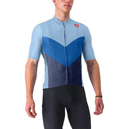 CASTELLI Endurance Pro 2 Jersey T-Shirt, Azure/Belgian Blue, M Men's