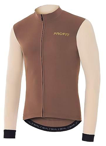 Maillot M/L Profit Ultralight Hombre Marron T. M