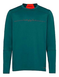 VAUDE Camiseta para Hombre Qimsa LS, Verde grisáceo, XX-Large