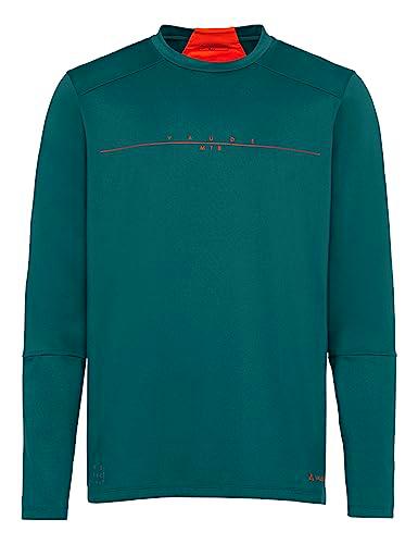 VAUDE Camiseta para Hombre Qimsa LS, Verde grisáceo, XX-Large