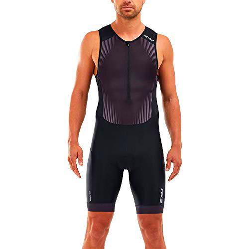 2XU MT5526d Trisuit, Hombre, Negro/Sombra, M