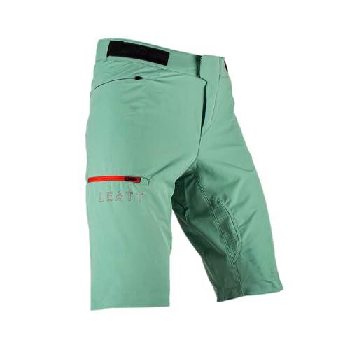 Leatt Pantalones Cortos MTB Trail 1.0, Pistacho, 52W para Hombre