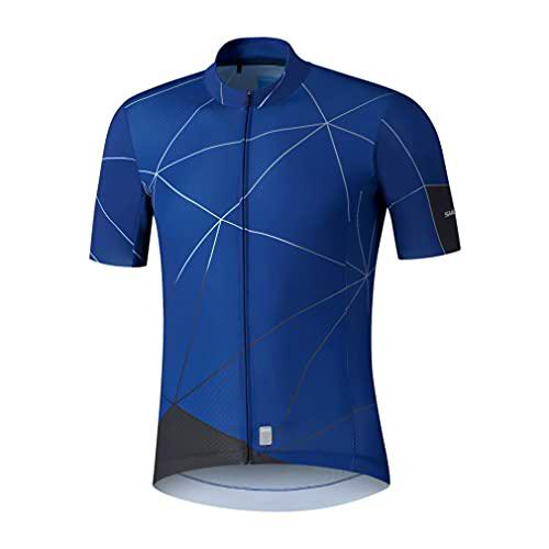 SHIMANO Maillot Breakaway, Adultos Unisex, Navy (Azul), S