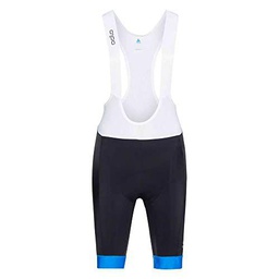 Odlo Pantalones Cortos de Bib Zeroweight Ciclismo, Negro