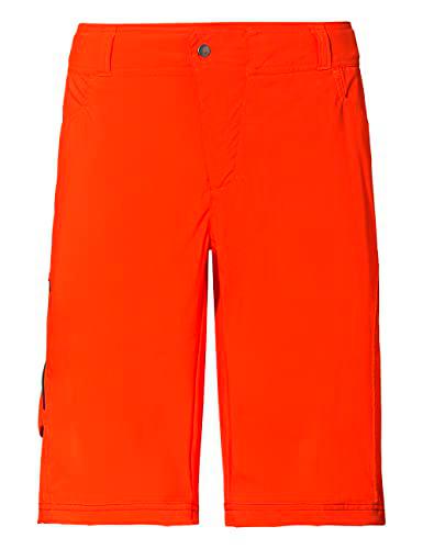 VAUDE Pantalones Cortos Ledro para Hombre, Rojo (Glowing Red), XX-Large