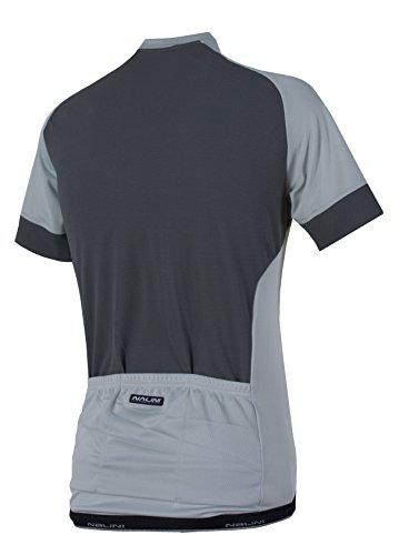 NALINI INDIANRED T-Shirt, Grey, XXL Men's