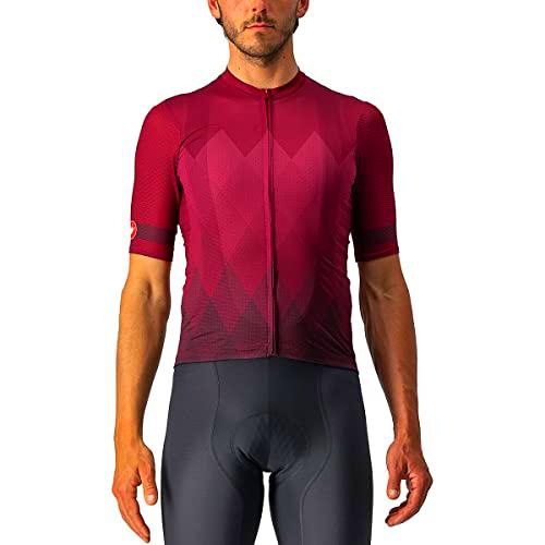 castelli To All Jersey Camiseta, Hombre, Burdeos, L