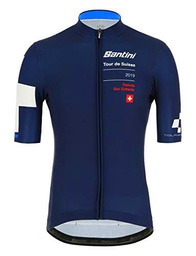 Santini Tour De Suisse-Tremola 2019 - Pantalón Corto para Hombre