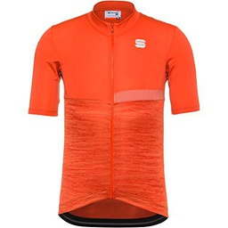 Sportful GIARA Jersey T-Shirt, Cayena Red, XL para Hombre