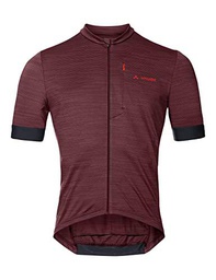 VAUDE Men's Kuro FZ Tricot Camiseta, Roble Oscuro, Large para Hombre