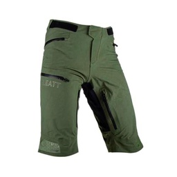 Leatt Pantalones Cortos MTB Hydradri 5.0, Pino, 52W para Hombre