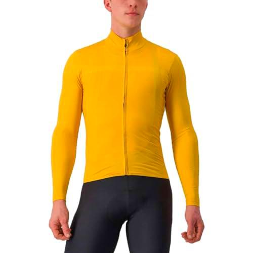 CASTELLI 4521516-755 Pro T.Mid LS Jersey Sweatshirt Hombre Goldenrod Tamaño XXL