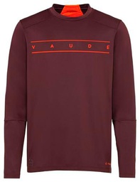 VAUDE Camiseta para Hombre Qimsa LS, Dark Oak Uni, Extra-Large