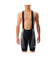 UYN O102006 Biking RACEFAST OW Short Shorts Men's Blanco Negro XL