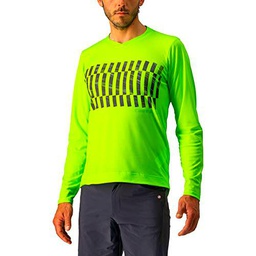 CASTELLI tee Trail Tech Longsleeve Camiseta, Hombre