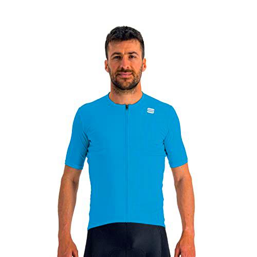 Sportful MATCHY SS Jersey T-Shirt, Berry Blue, 3XL para Hombre