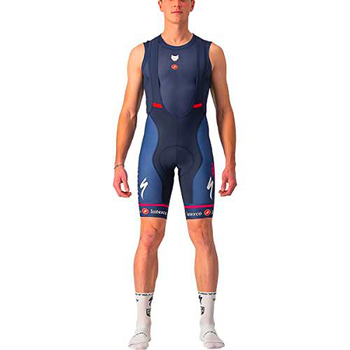 CASTELLI 4233181 COMPETIZIONE Bibs. Men's Short Cycling Dungarees Belgian Blue XL