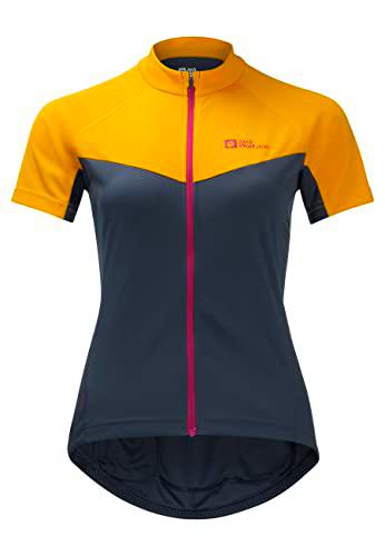 Jack Wolfskin Morobbia Camiseta, Especias Doradas, XS para Mujer