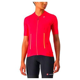 CASTELLI Endurance W Jersey T-Shirt, Hibiscus, XS Women's