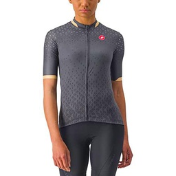 CASTELLI PEZZI Jersey T-Shirt, Dark Gray, L Women's