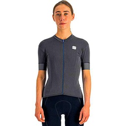 Sportful MONOCROM W JRS T-Shirt, Antracita, S para Mujer