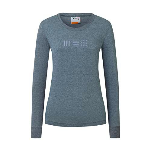 Sportful GIARA W tee LS T-Shirt, Galaxy Blue, XS para Mujer