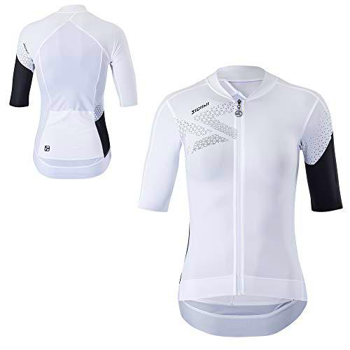 SILVINI Rosalia - Maillot de Ciclismo para Mujer de Manga Corta para Bicicleta de montaña