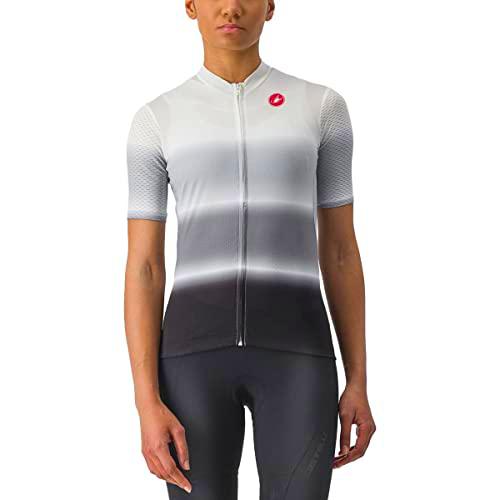 CASTELLI Dolce Jersey T-Shirt, Ivory/Black, L Women's