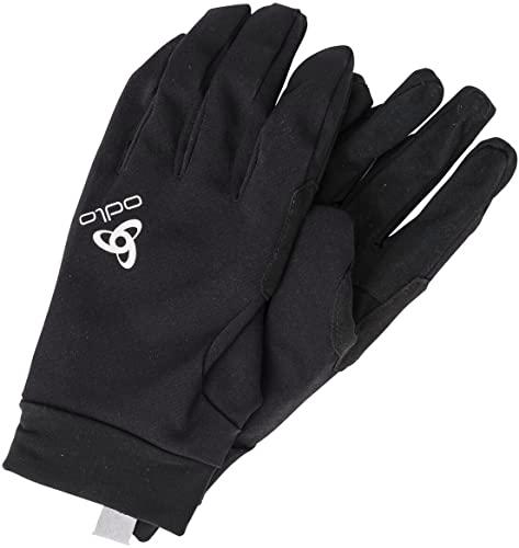 Odlo Handschuh-765940 Guantes, Negro, S Unisex Adulto