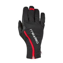 castelli Spettacolo ROS Glove - Men's Black/Red, XS