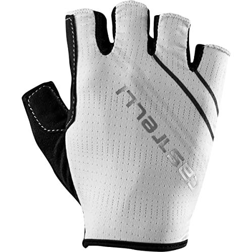 castelli DOLCISSIMA 2 W Glove Cycling, Women's, Ivory/Dark Gray-Silver Gray, S