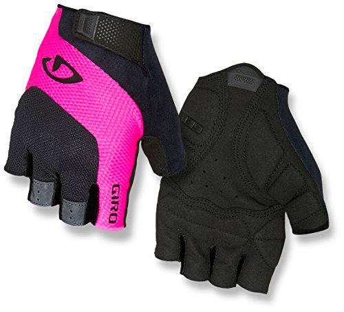 GIRO Tessa Gel Bike Guantes Mujer Rosa/Negro Guante Talla L 2019 Guantes de Bicicleta con Dedo Completo