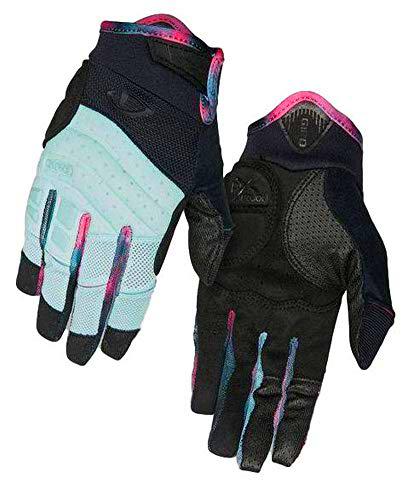 Giro Xena Guantes de Ciclismo, Mujer, Mint/Tie-Dye, S