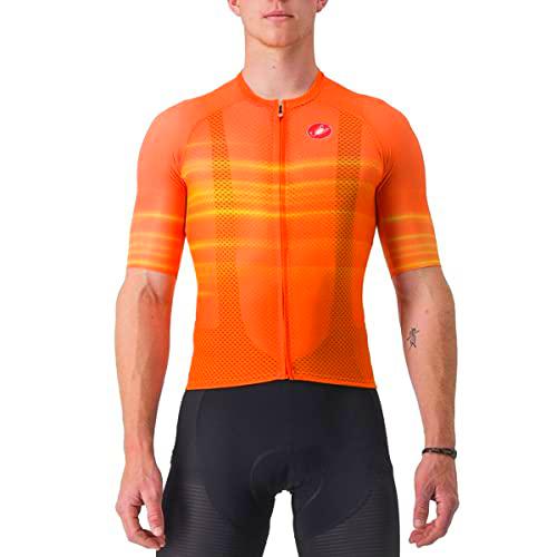 CASTELLI Climber's 3.0 SL2 Jersey T-Shirt, Brilliant Orange, XS Men's