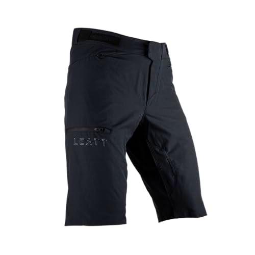 Leatt Pantalones Cortos MTB Trail 1.0, Negro, 56W para Hombre