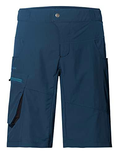 VAUDE Pantalones Cortos Qimsa para Hombre, Dark Sea, Small