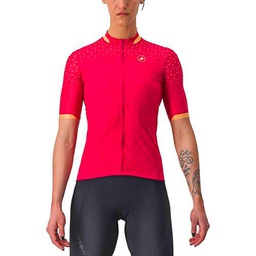 CASTELLI PEZZI Jersey T-Shirt, Persian Red, S Women's