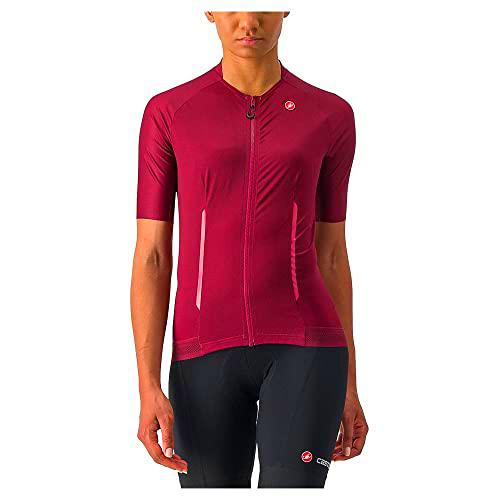 CASTELLI Endurance W Jersey T-Shirt, Bordeaux, M Women's