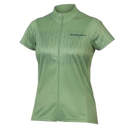 ENDURA Hummvee Ray Manga Corta Maillot para Mujer, Jade, L