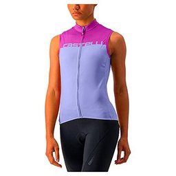 CASTELLI VELOCISSIMA Sleeveless T-Shirt, Violet Mist/Amethyst, S Women's