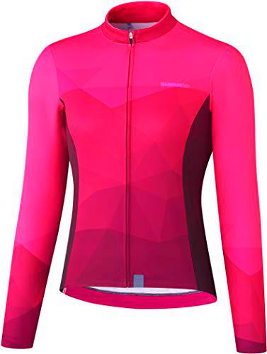 SHIMANO Maillot SH W, Mujer, Kaede Rosa, XL