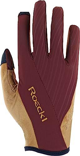 Roeckl Malvedo Guantes de ciclismo Caoba S