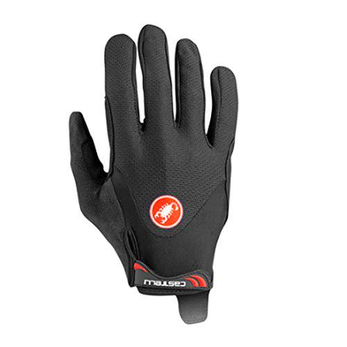 castelli Arenberg Gel LF, Guantes de Ciclismo para Hombre, Negro, XS